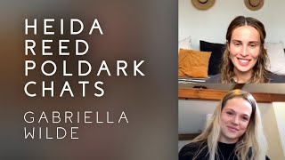 Heida Reed And Gabriella Wilde - Instagram Poldark Chat