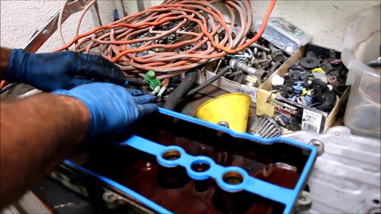 Valve Cover Oil Leak Repaired Corolla YouTube
