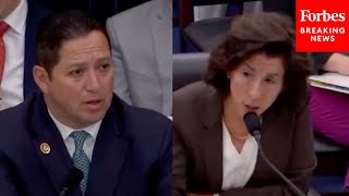 ‘Iran Is Eating America’s Lunch’: Tony Gonzales Presses Sec. Raimondo On Illicit Exports To Iran