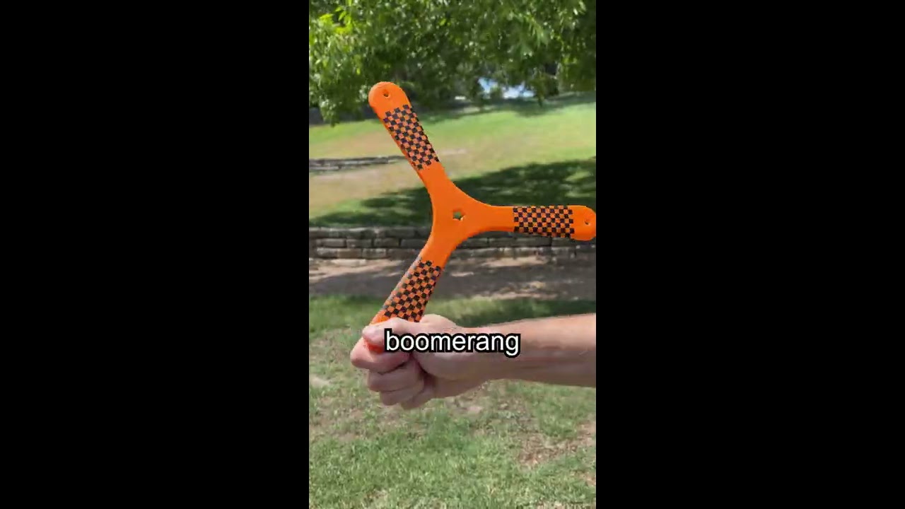 I Learned How To Throw A Boomerang And It Was AWESOME