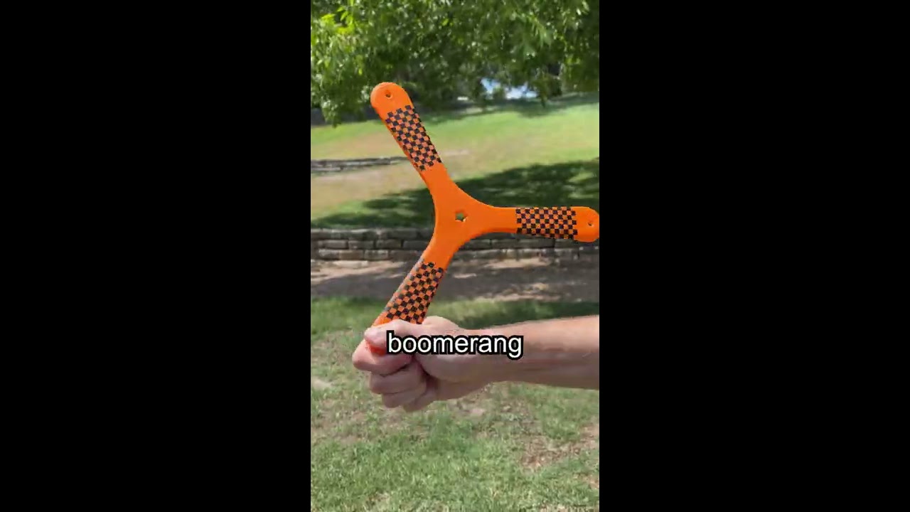 I Learned How to Throw a Boomerang   And it was AWESOME