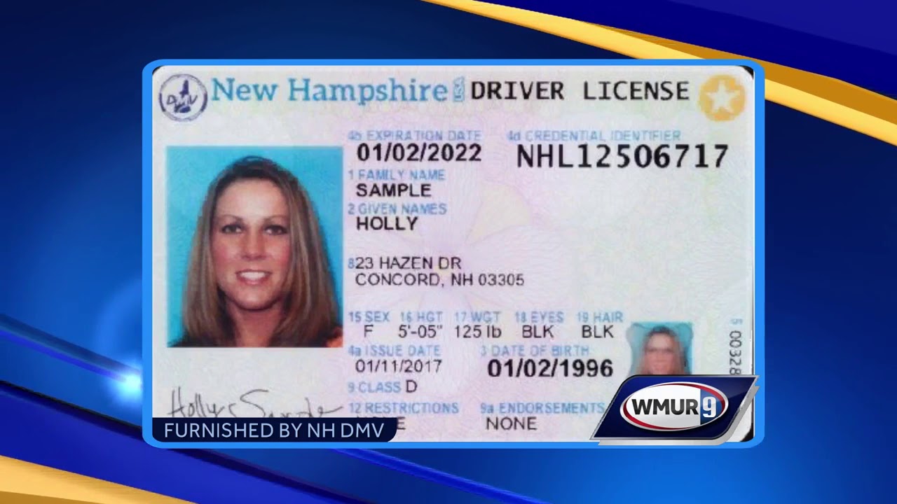 New change for redesign of NH driver’s licenses announced - YouTube