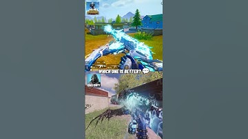 PUBGM Vs CODM Weapon Inspection...