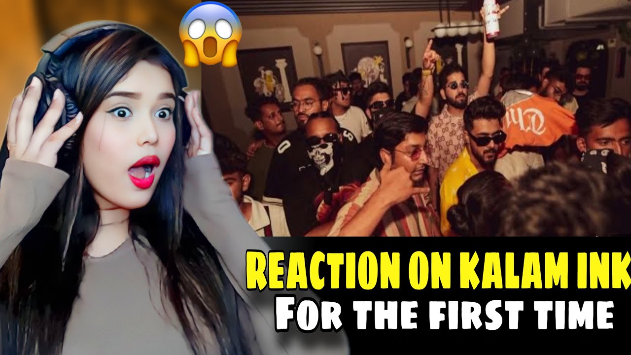 REACTING ON KALAM INK FOR FIRST TIME - RA TA TA (Official Audio) Ft. BELLA