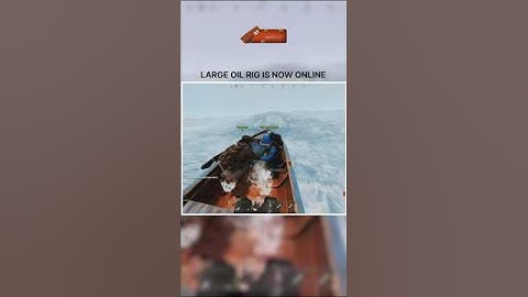 Large oil rig is now online #shorts #rust
