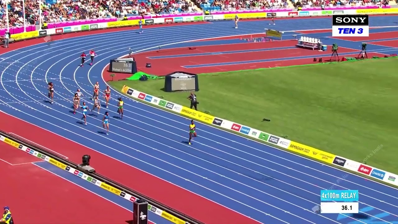 Indian Women's Team | 4x100M Relay | Commonwealth Games 2022 | Birmingham | 6 August