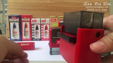 Hướng Dẫn Cách Đổ Mực Con Dấu