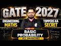 Engineering Mathematics 04 | Basic Probability | All Branch | GATE 2027 Preparation