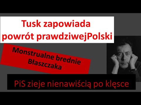 Expose Tuska i program polskiej demokracji