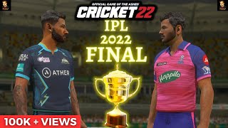 IPL 2022 Final 🏆 - Gujarat Titans vs Rajasthan Royals - Cricket 22 - RtxVivek screenshot 5