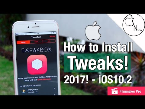 [2017 업데이트] iOS 10.2에서 Tweaks 설치 방법! -탈옥되지 않은 iPhone에서 조정하세요!