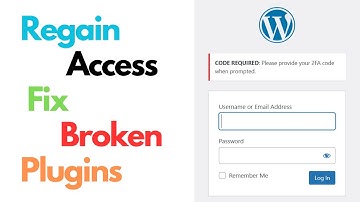 Locked Out of WordPress? Fix Broken Plugins & Regain Access (Step by Step)