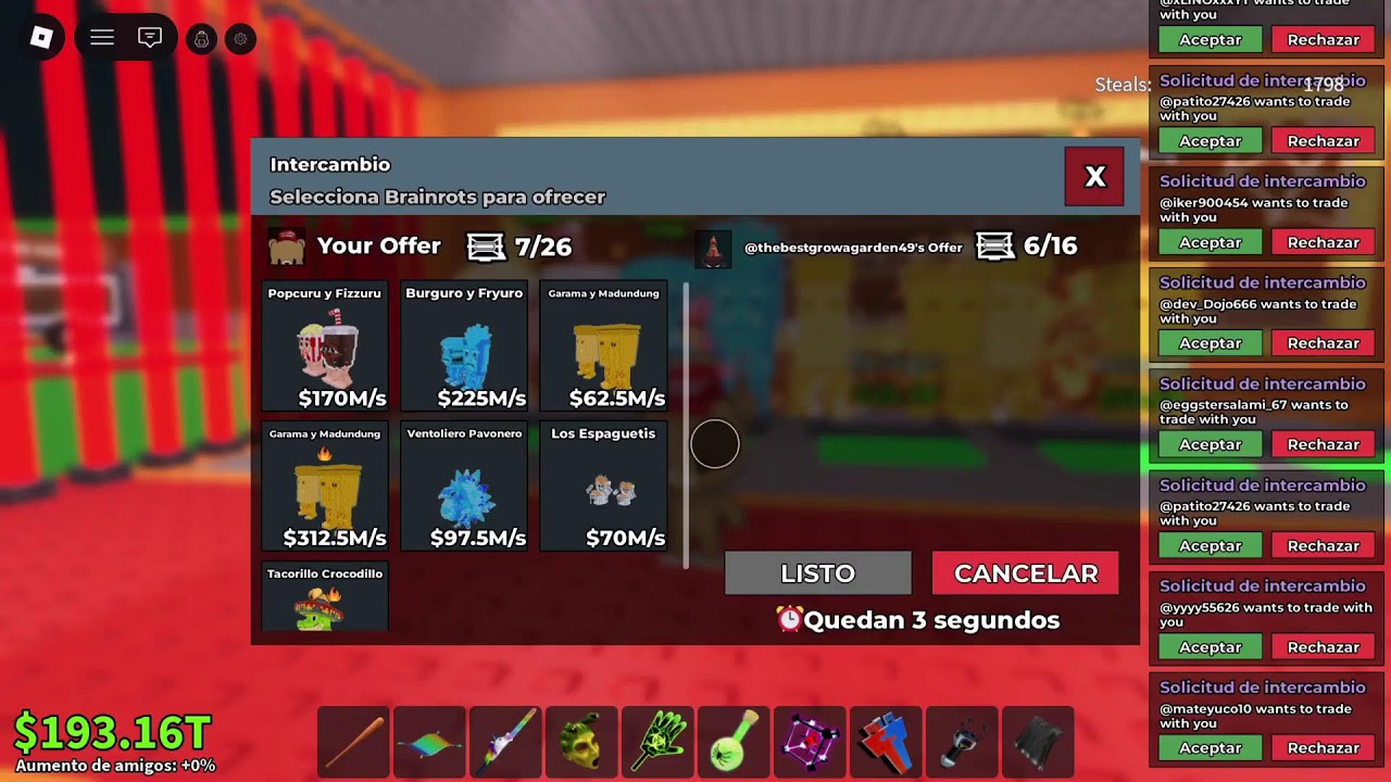 Trades y pvp🤍💯🤍