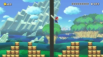 強制スクロール　Force scroll by ケンジ - SUPER MARIO MAKER - No Commentary