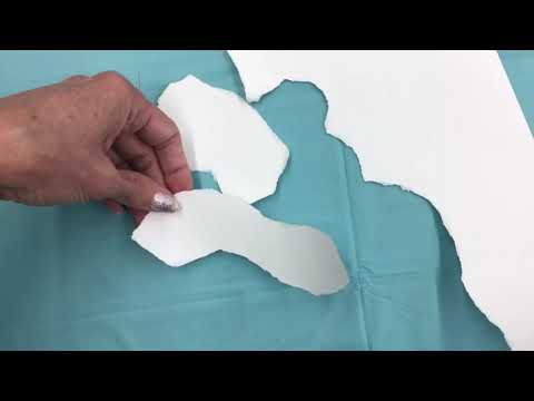 Creating Torn Paper Clouds