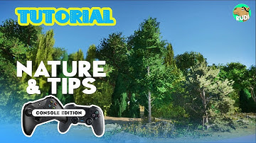 NATURE in Planet Coaster Console Tutorial PS4/5 / XBOX One /X