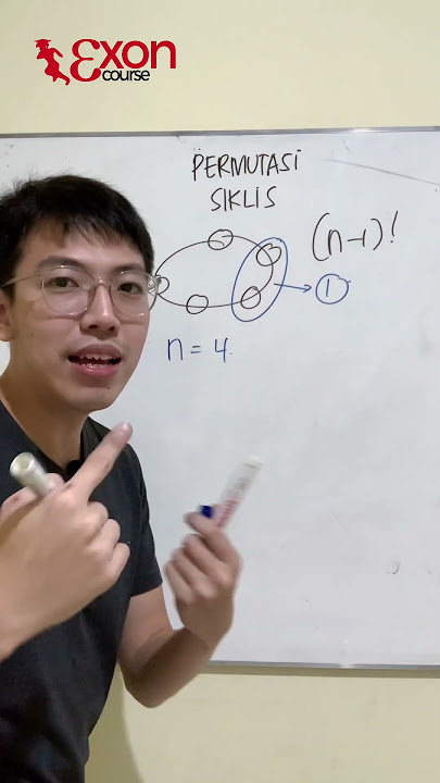 PERMUTASI SIKLIS DUDUK BERDAMPINGAN #short #matematika