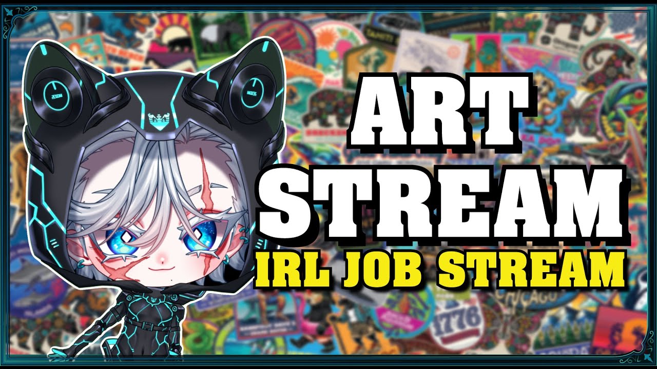 Zoo Projects And Music Lounge! | IRL Graphic Design Streams! 