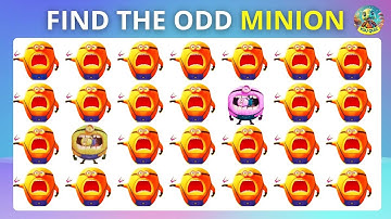 Find The Odd One Out ~ Despicable Me 4 X Inside out 2 ~ Odd Mega Minion Quiz!