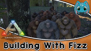 ARK:Survival Evolved Building w/ Fizz ::  The Ape Attack!!