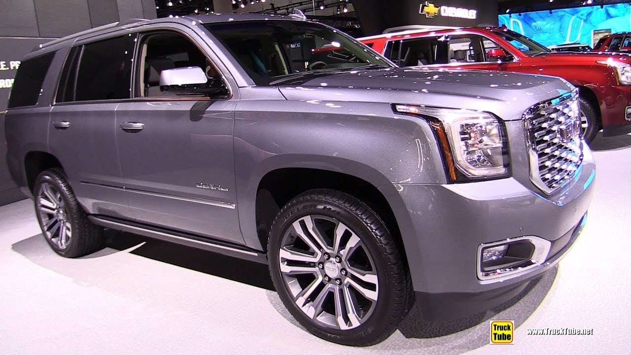 2019 Gmc Yukon Denali Exterior And Interior Walkaround 2018 La Auto Show