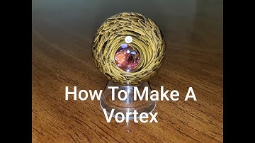 How To Make A Fire Vortex Marble POV - Justin Bodovsky Glass Art