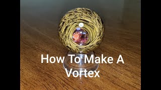 How To Make A Fire Vortex Marble POV - Justin Bodovsky Glass Art