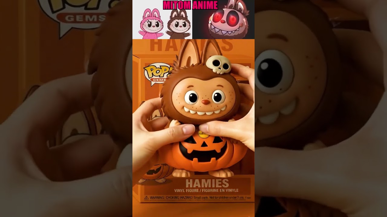 Unboxing Glue Funko POP  Pink Labubu Pink x Zombie x Red x Halloween