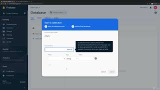 5  ended Getting Started with Flutter & the Firebase SDK