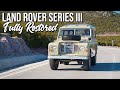 Land rover series 3 hardtop full restoration project by falcon design germany