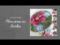 PAINTING FLOWERS ON ROCKS | Rock Painting Tutorial for Beginners | Aressa1 | 2020