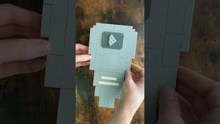 Day 107 of building a silver play button out of Lego until I get a real one lego playbutton short