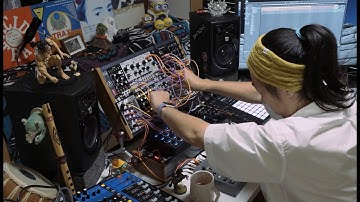 Elektron Octatrack + Modular Synth  - Techno  Live Jam