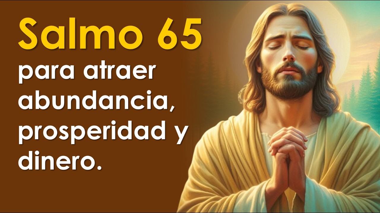 Oración del Salmo 65 para atraer abundancia, prosperidad y dinero | Gracias Dios por tu bondad 🙏