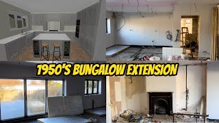 1950s Bungalow Kitchen Extension - Home Renovation / Restoration by Nick Morris 3,261 views 1 year ago 5 minutes, 27 seconds