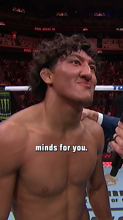 He let the intrusive thoughts win 😂 #ufc306