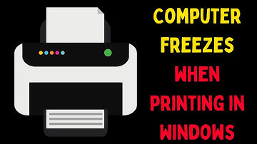 How to Fix Computer Freezes When Printing in Windows 11