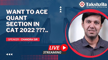 Webinar : How to ace Quant section in CAT 2022