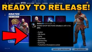 KRATOS SKIN + LEVIATHAN AXE PICKAXE RETURN RELEASE DATE IN FORTNITE ITEM SHOP!