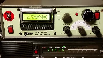 Skippy the bush codan goes for a hop and  a selcall