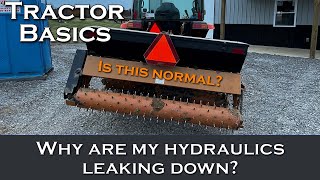 Tractor Basics - Why Do My Tractor Hydraulics Leak Down