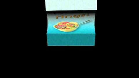 My Second Animation "Cereal Box 2" Made With 3DS MAX
