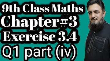 Exercise 3.4 Q1 (iv) | 9th class Maths| Chapter 3 | Logarithm | Q1 part (iv) | Al ilm Academy