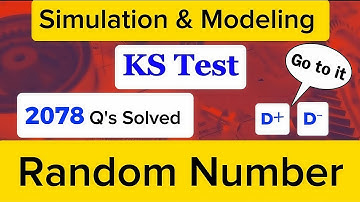 KS Test For Random Number||Kolmogorov-Smirnov Test#nepali
