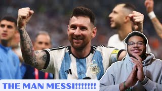 GOAT.....American Reacts To Messi - The Drama Of Argentina!!!