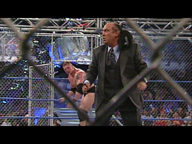 Brock Lesnar vs. Paul Heyman: Steel Cage Match - SmackDown: March 6, 2003 - YouTube