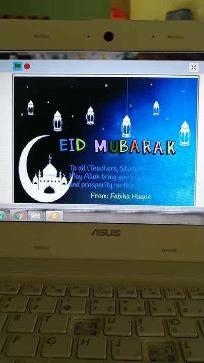 Digital Eid Card using Scratch Programming_by Fabiha - YouTube