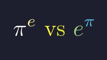 Which is bigger? A beautiful math problem (π^e vs e^π)