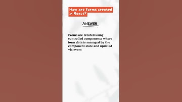 How to Create Forms in React - A Step-by-Step Guide! #shorts #ytshorts #codewithchitra