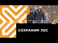 Михаил Дегтярёв и волонтёры в рамках акции «Сохраним лес» приняли участие в проекте «Друг мой Кедр»